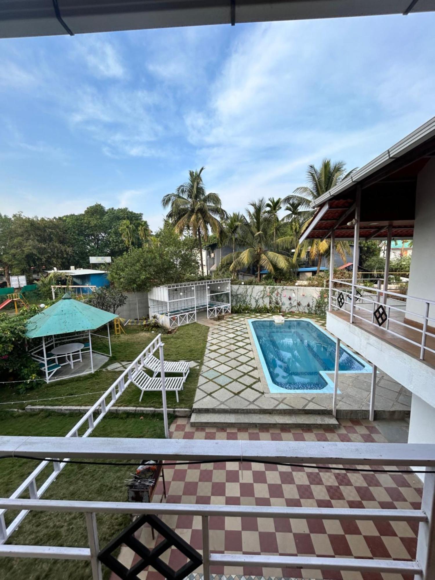 Villa Wistaria- Luxury 7Bhk Villa With Private Pool アリバグ エクステリア 写真