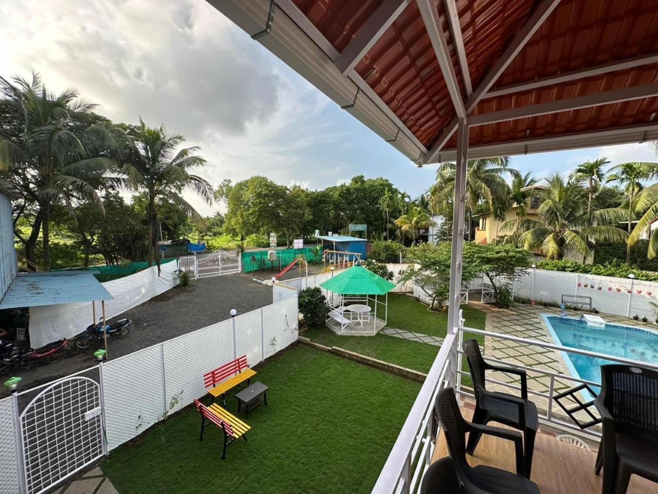 Villa Wistaria- Luxury 7Bhk Villa With Private Pool アリバグ エクステリア 写真
