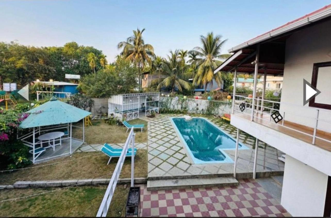 Villa Wistaria- Luxury 7Bhk Villa With Private Pool アリバグ エクステリア 写真